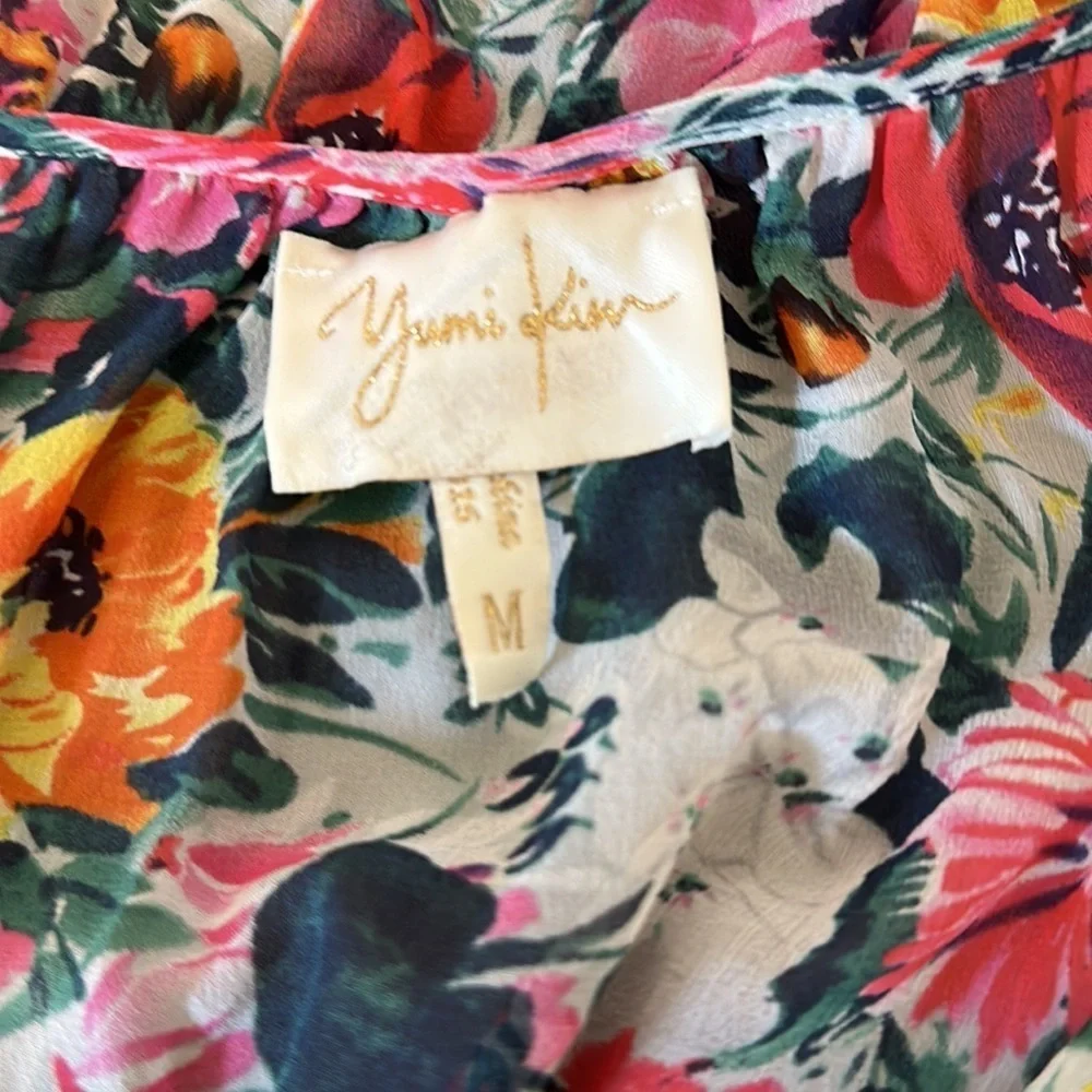 YUMI KIM WILDFLOWER SILK MINI DRESS - Picture 7 of 7